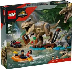 LEGO JURASSIC WORLD - L'ÉVASION SUR LA RIVIÈRE DU T.REX #76975 (0625)